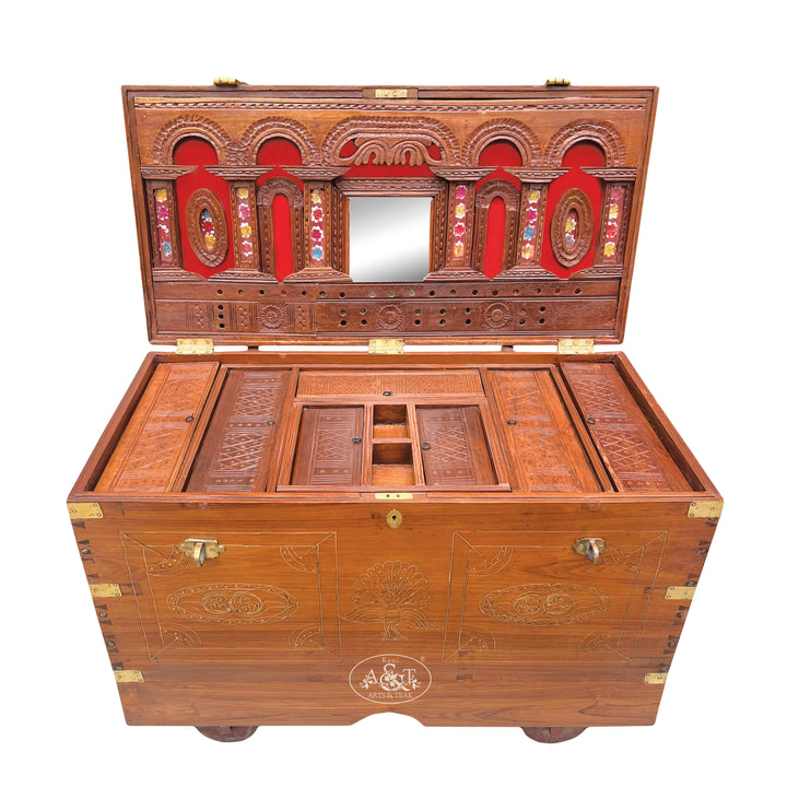 Inlaid Dowry Chest