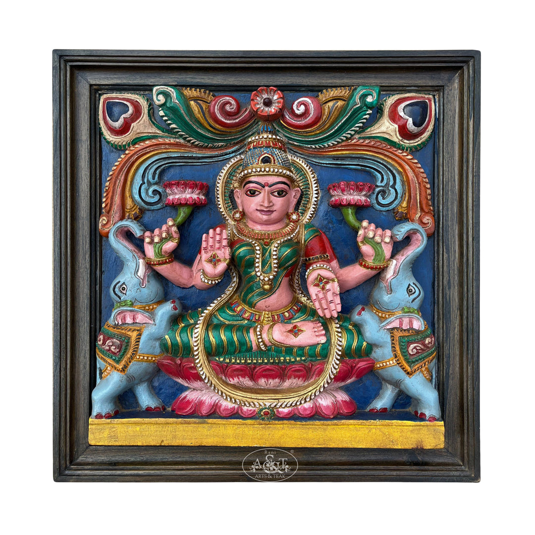 Gajalakshmi Wall Panel