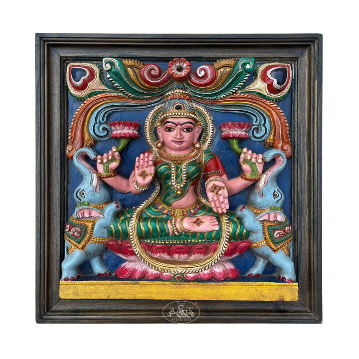 Gajalakshmi Wall Panel