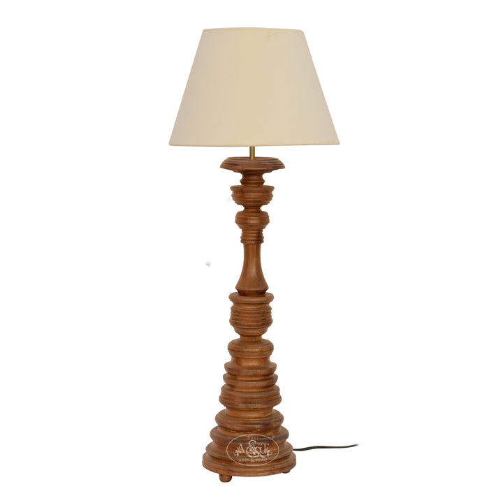 Turned Spindle Table Lamp
