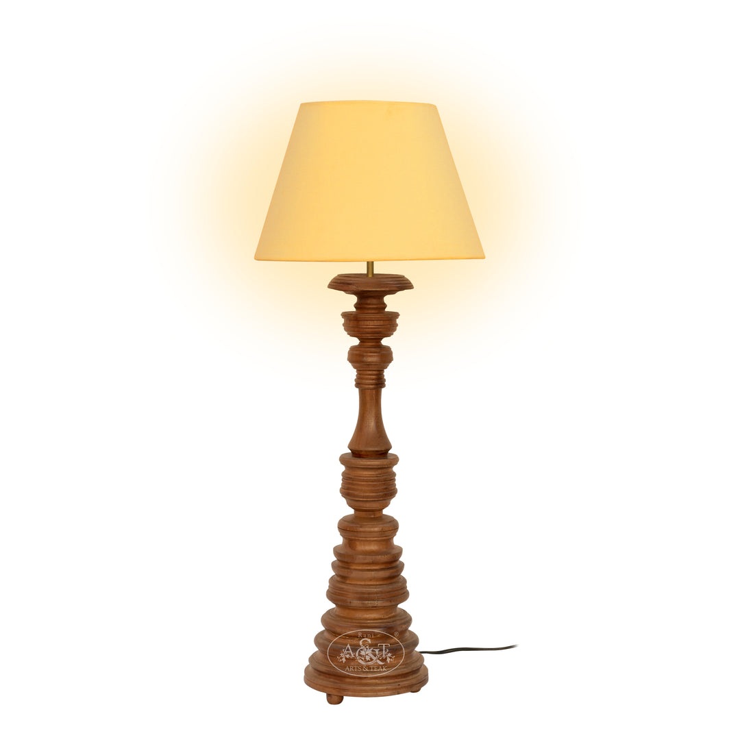 Turned Spindle Table Lamp