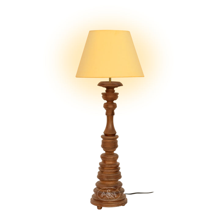Turned Spindle Table Lamp