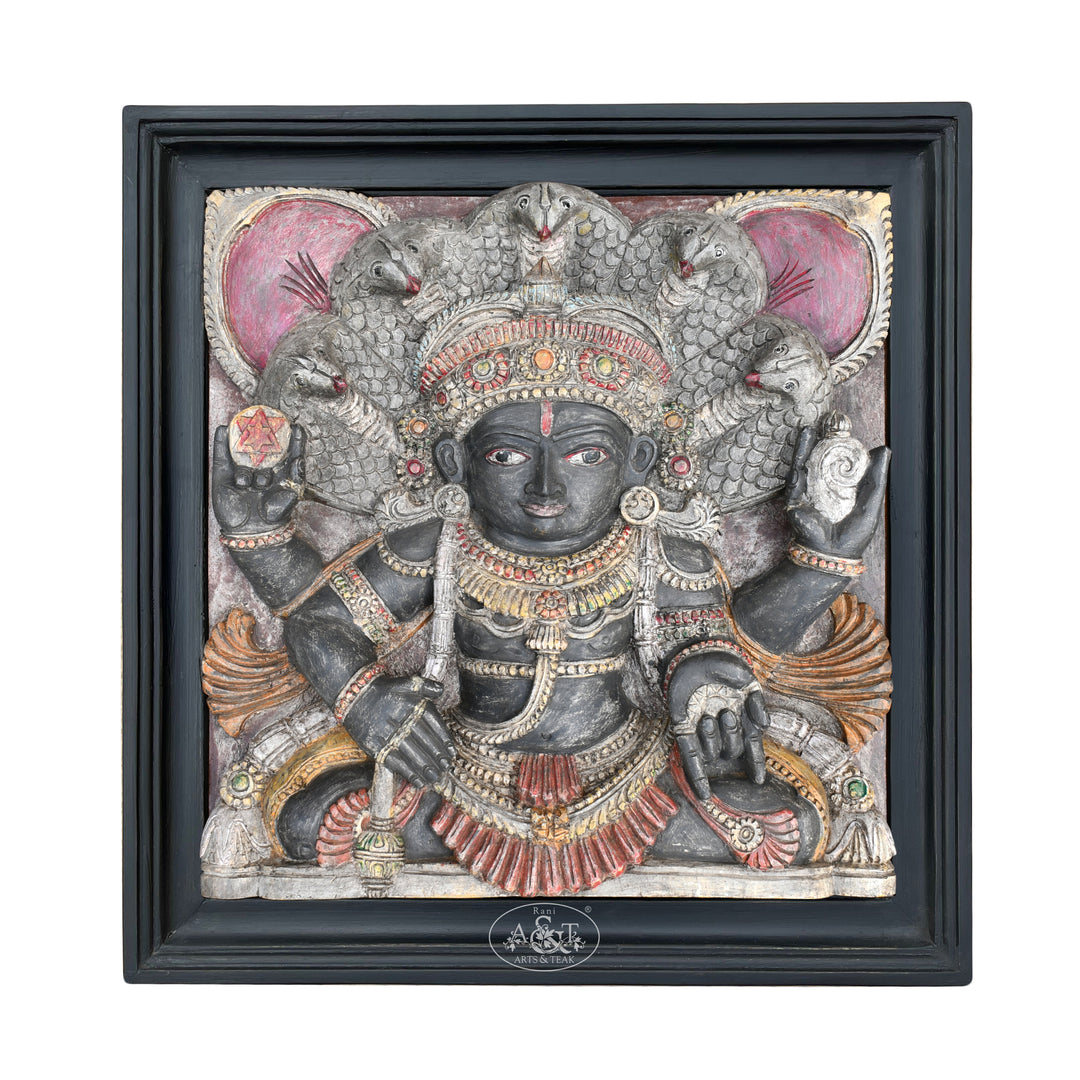 Maha Vishnu Wall Panel