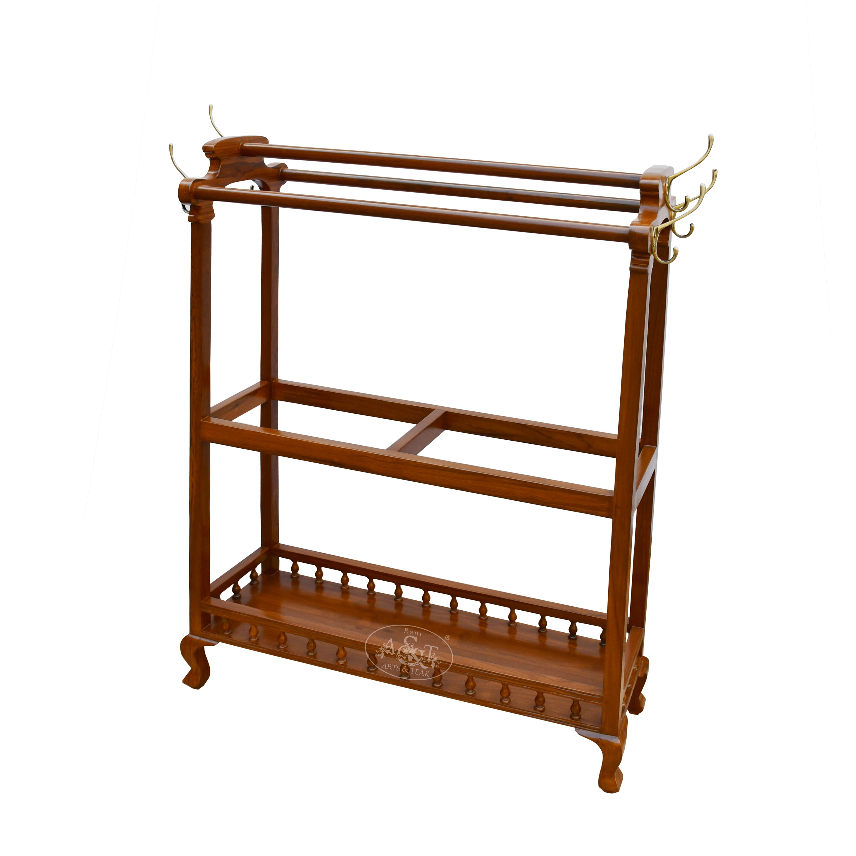 Wooden Coat Stand Coat Rack Sri Lanka Teak Wood Gentleman's Valet