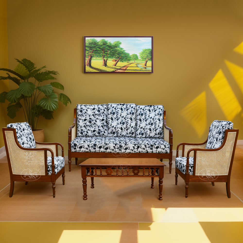 Teakwood Sofa set interior