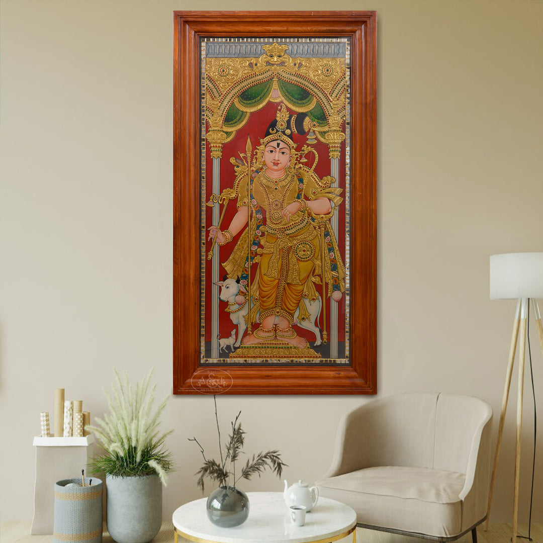 Tanjore Painting - Rajamannar