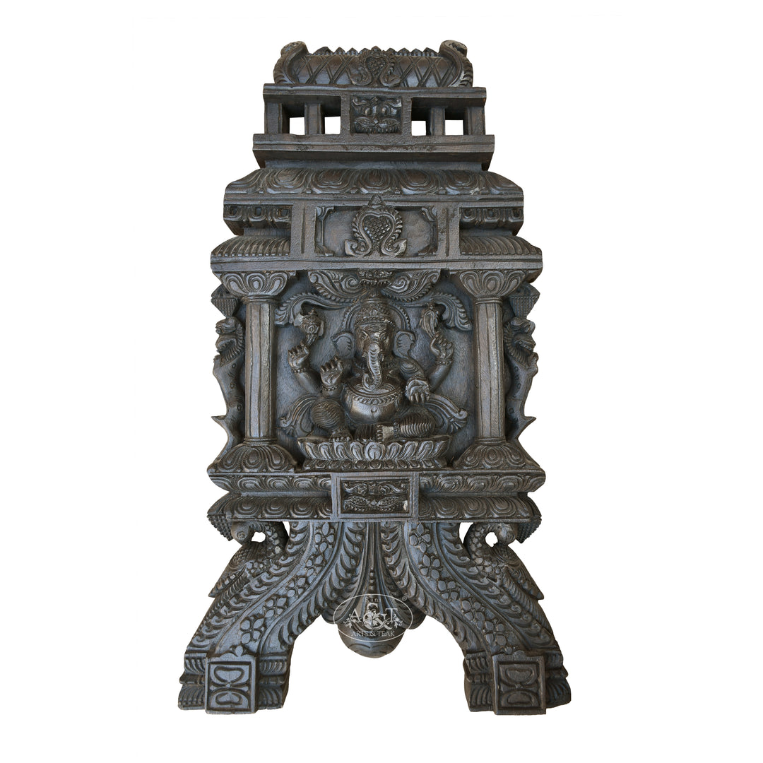 wooden Ganesh Kavadi