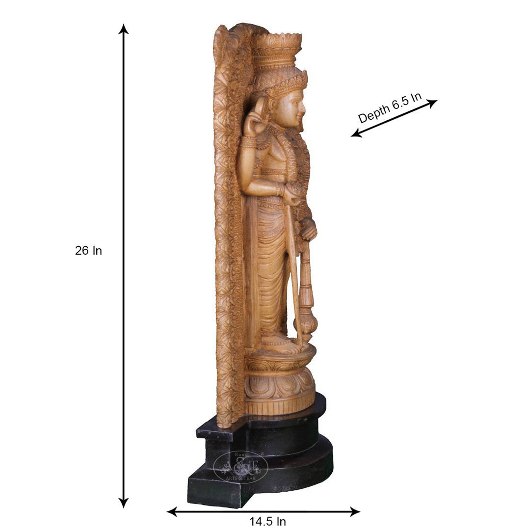 Wooden Guruvayurappan