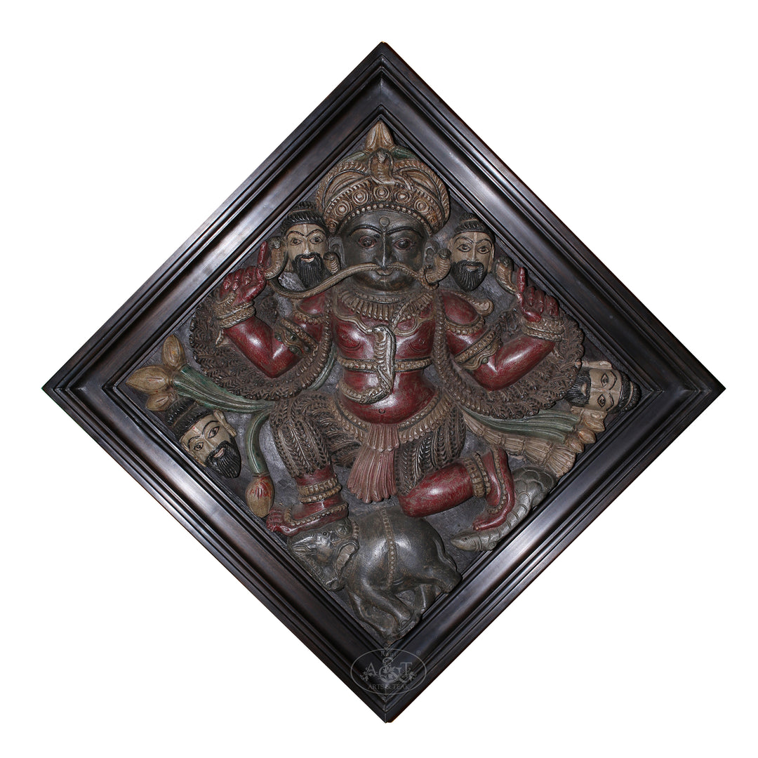 Wooden Garuda Wall Panel