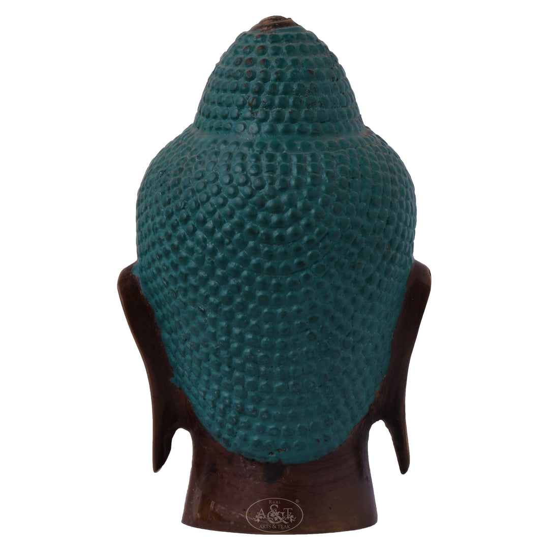 Brass Buddha Head