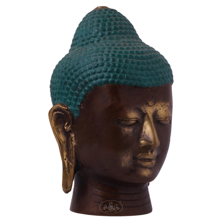 Brass Buddha Head