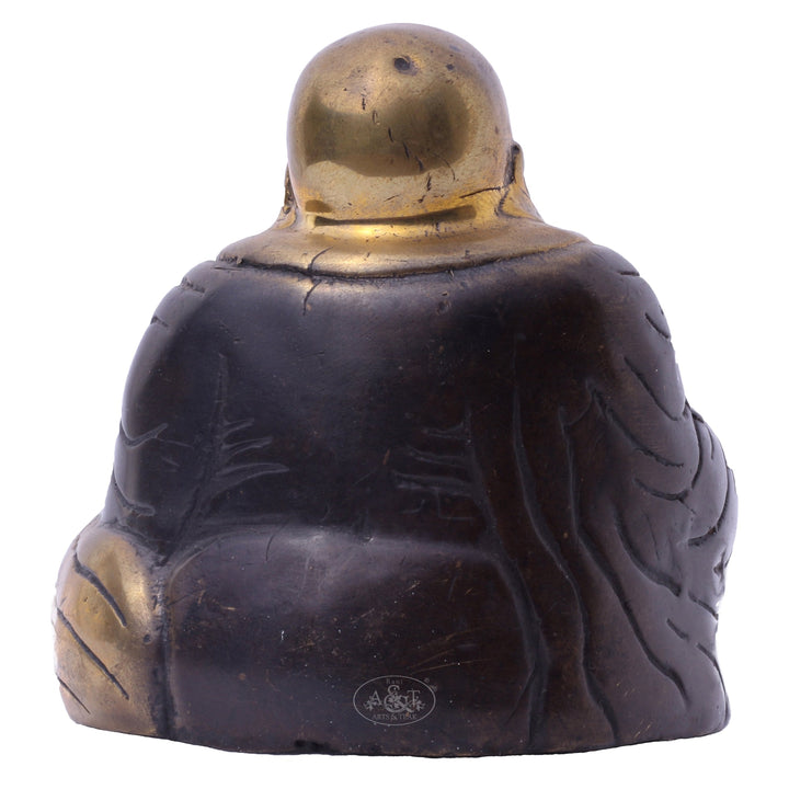 Brass Laughing Buddha