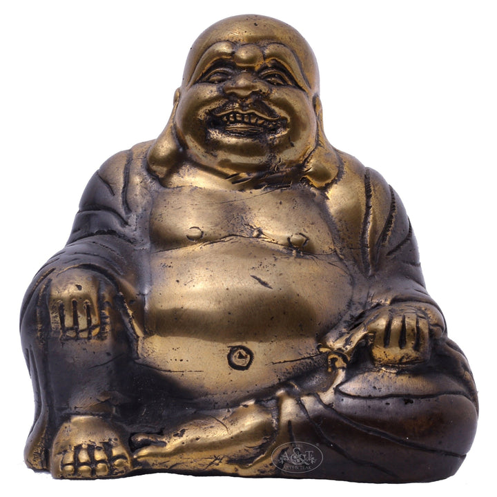 Brass Laughing Buddha