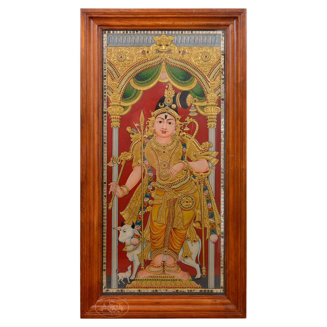 Tanjore Painting - Rajamannar