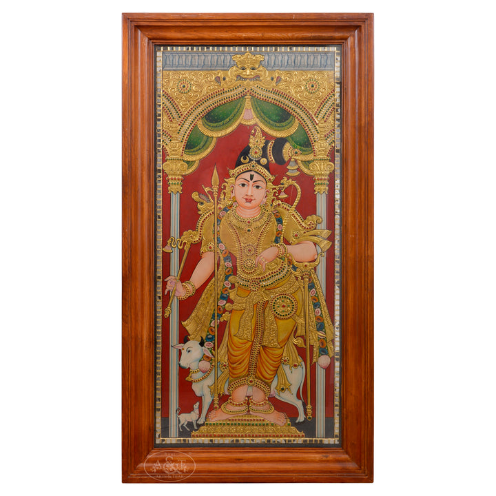Tanjore Painting - Rajamannar