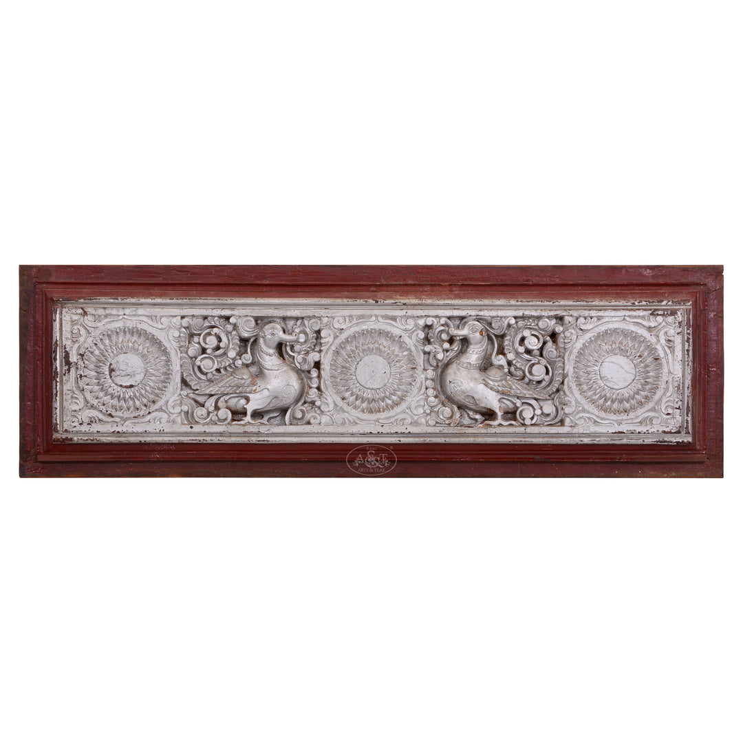Wooden Hamsa Door Panel