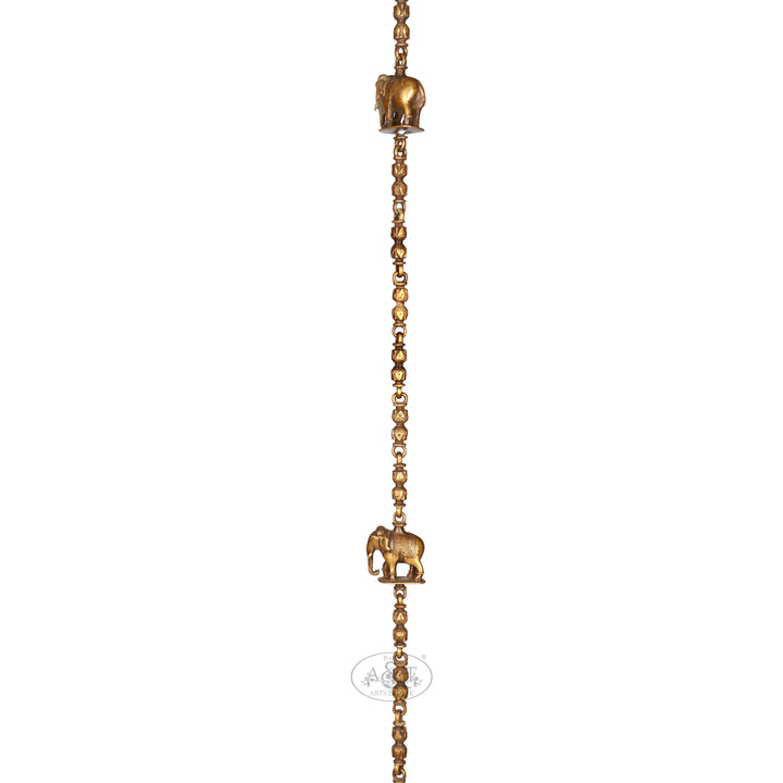 Brass Swing Chain - Elephant Design