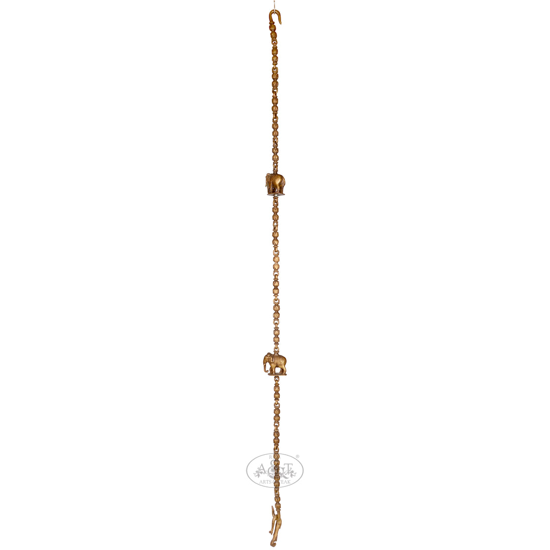 Brass Swing Chain - Elephant Design