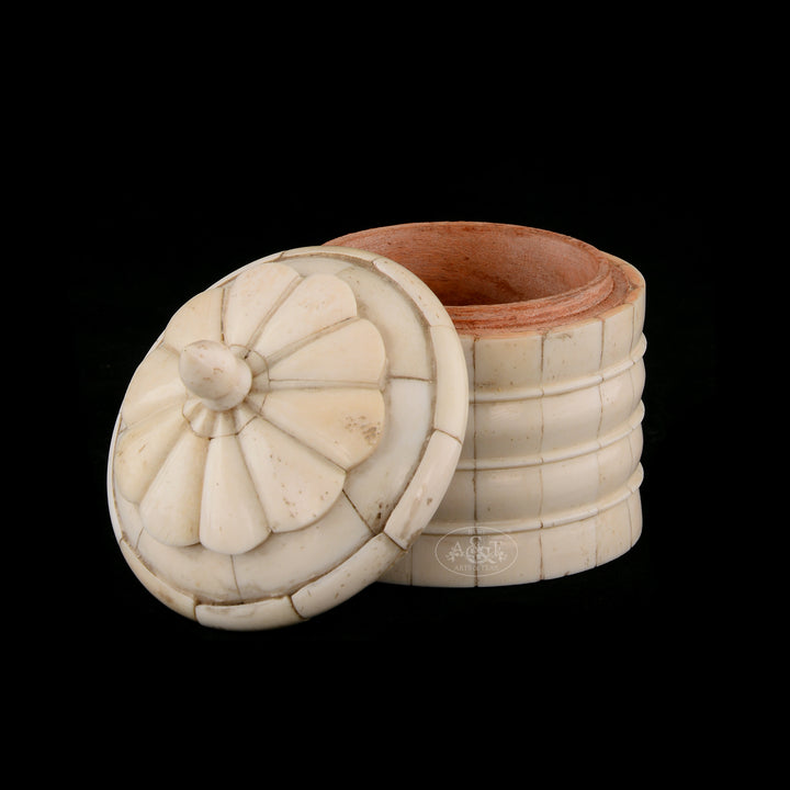 Camel Bone Fitted Wooden Box