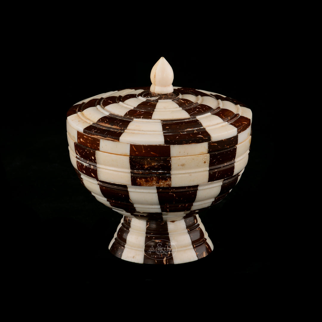 Camel Bone Fitted Wooden Box