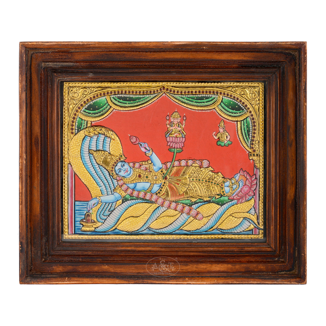 Tanjore Painting - Ranganathaswamy