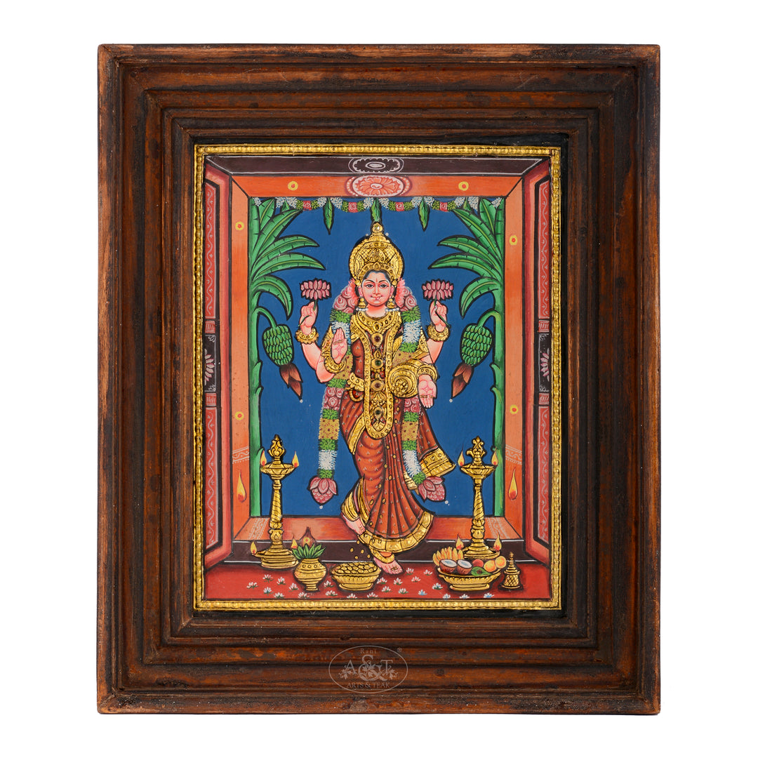 Tanjore Painting - Vasthu Lakshmi