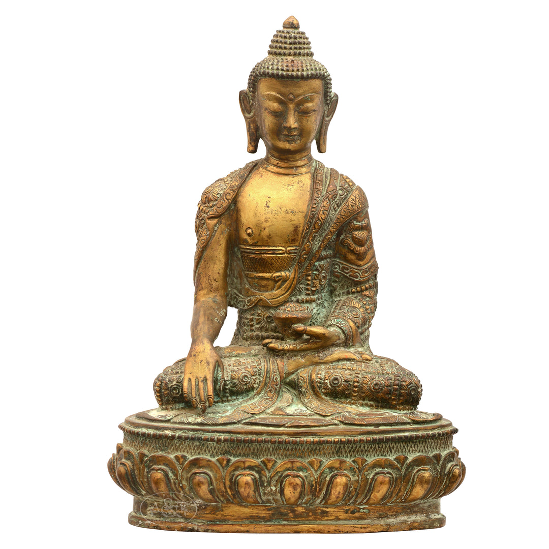 Copper Gold Plated Buddha