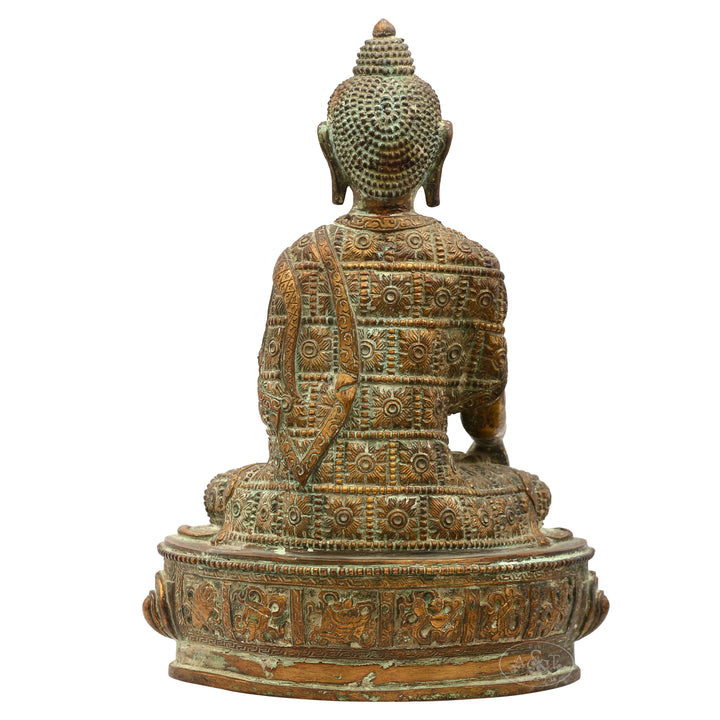 Copper Gold Plated Buddha