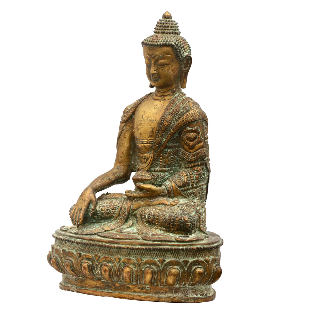 Copper Gold Plated Buddha