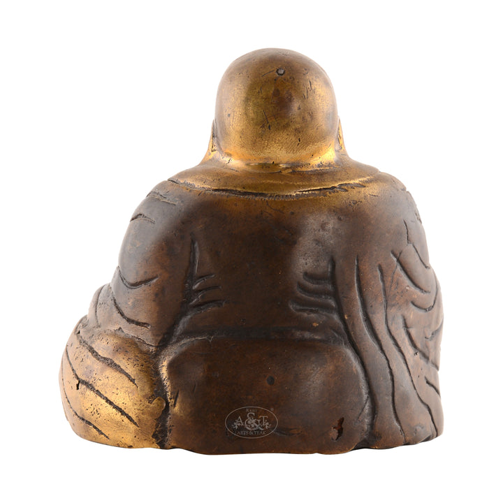 Brass Laughing Buddha