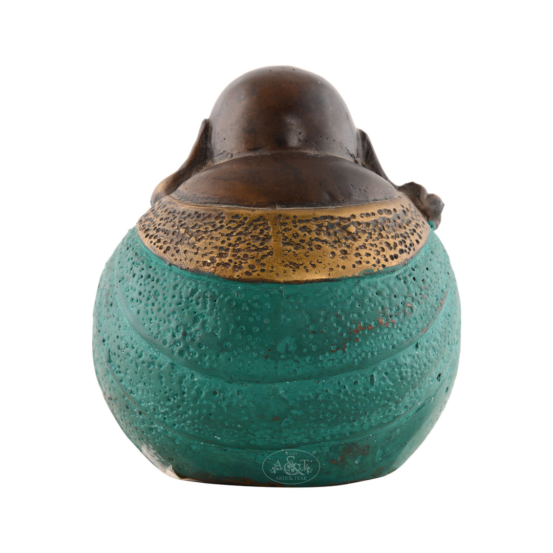 Brass Laughing Buddha