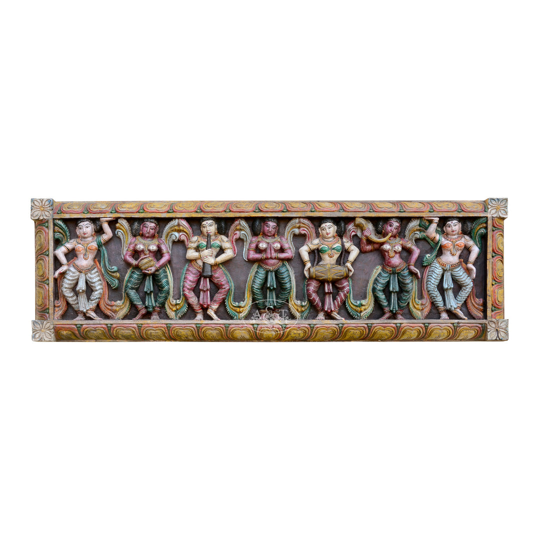 Wooden Wall Panel - Dancing Lady