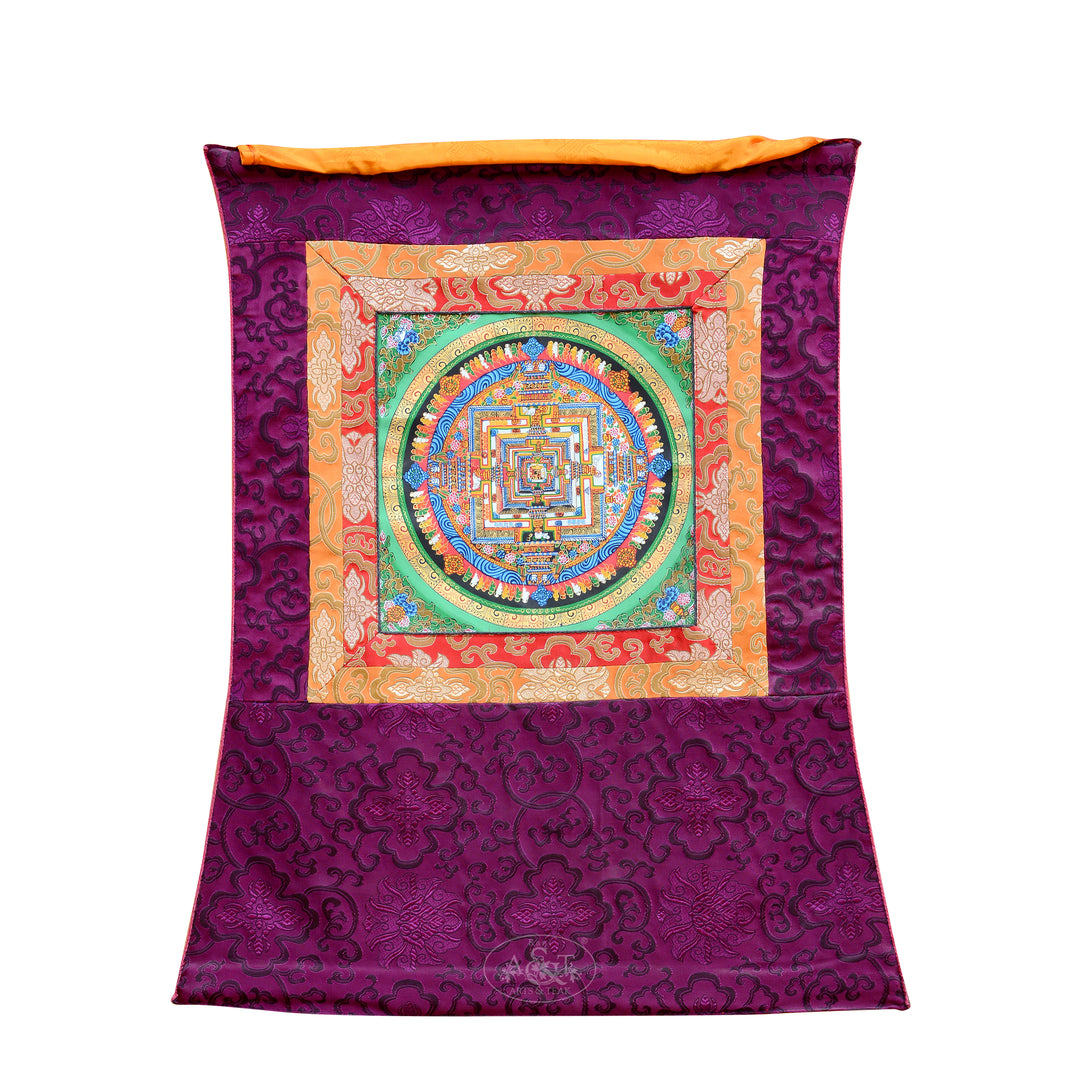 Thangka Painting on Silk