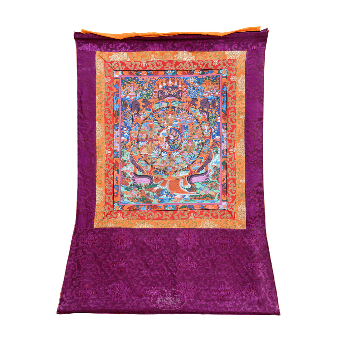 Thangka Painting on Silk