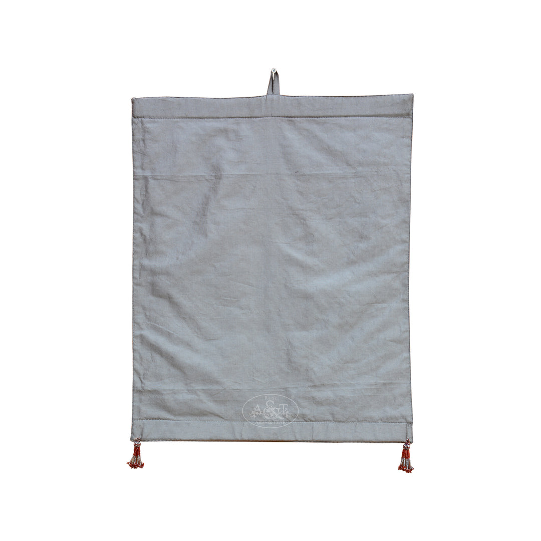 Cotton Hand Embroidered Wall Hanging