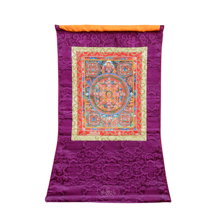 Thangka Painting on Silk
