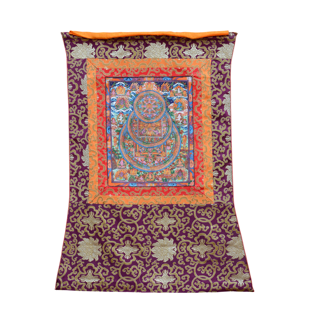 Thangka Painting on Silk