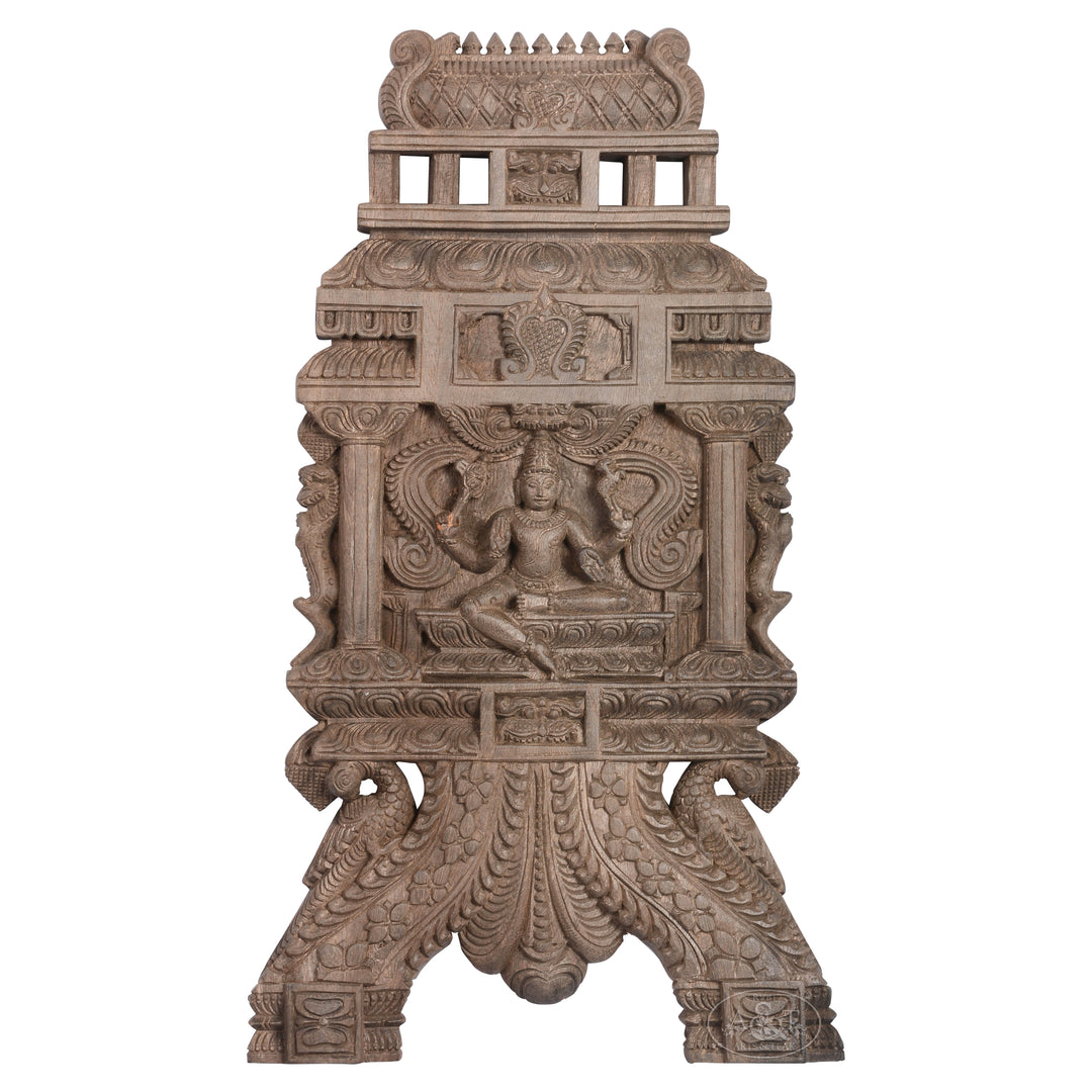 Wooden Wall Panel (Kavadi) - Shiva