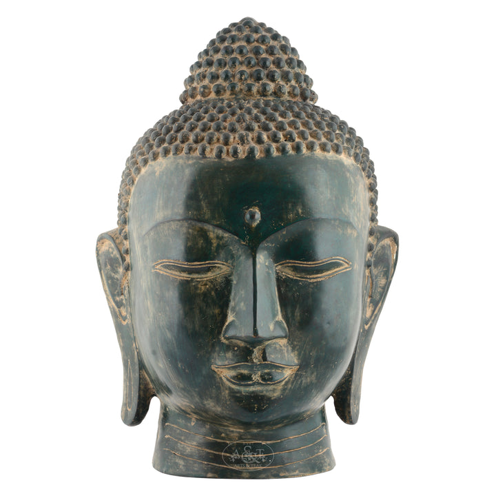 Brass Buddha Head