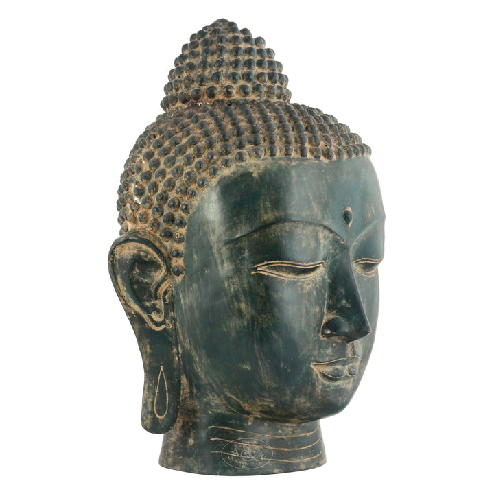 Brass Buddha Head