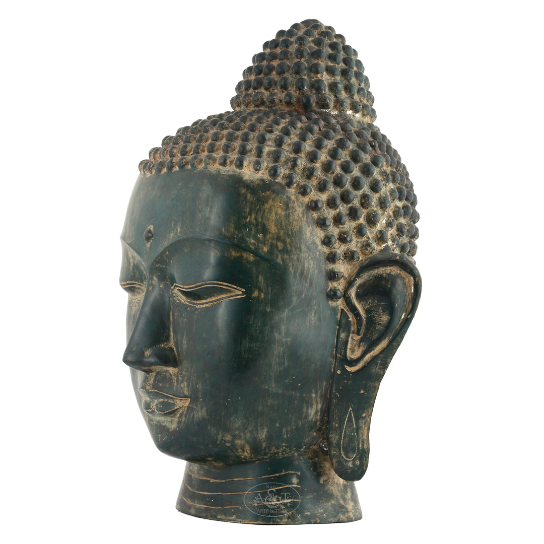 Brass Buddha Head