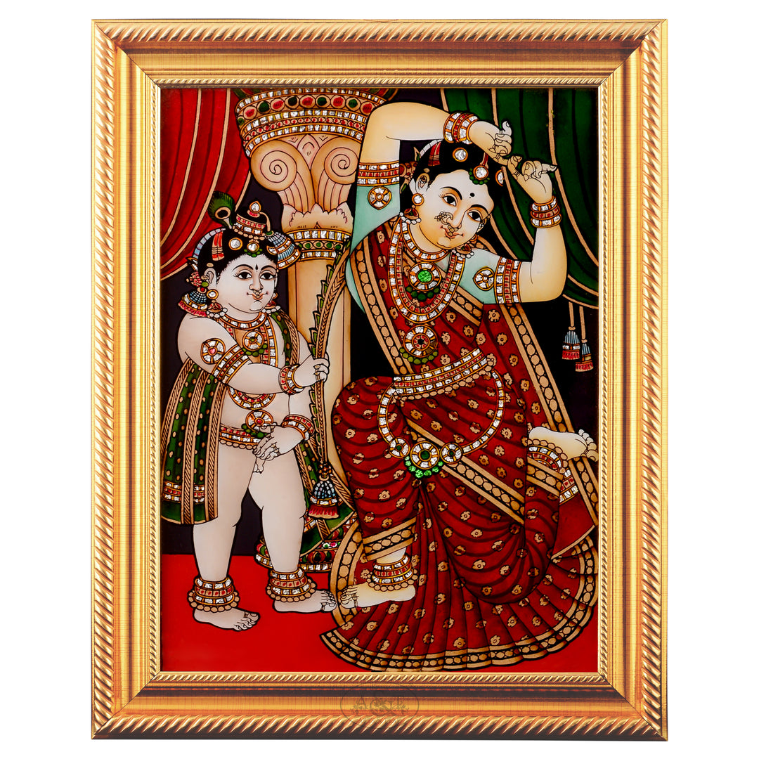 Glass Painting – Gopika Krishna