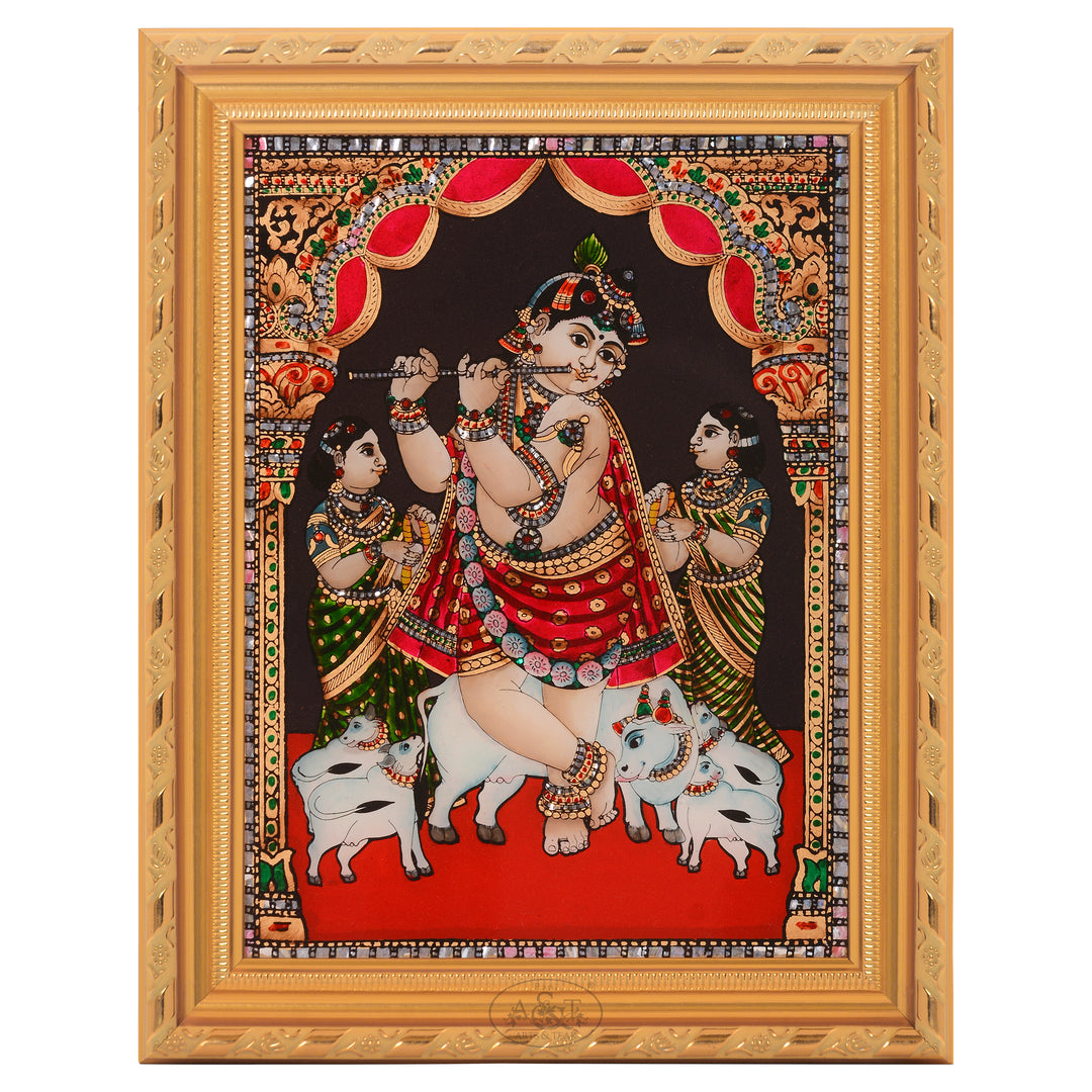 Glass Painting – Venugopal Krishna