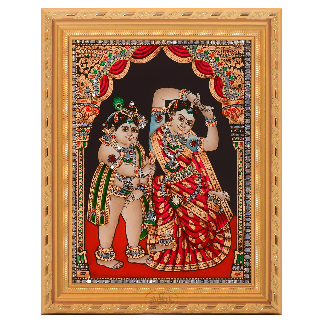 Glass Painting - Nandlala