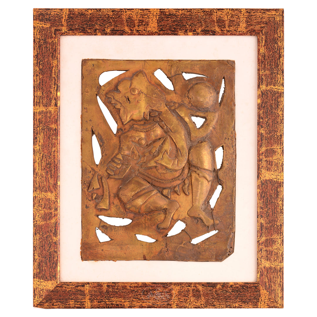 Metal Ganesh Panel (Dokra)