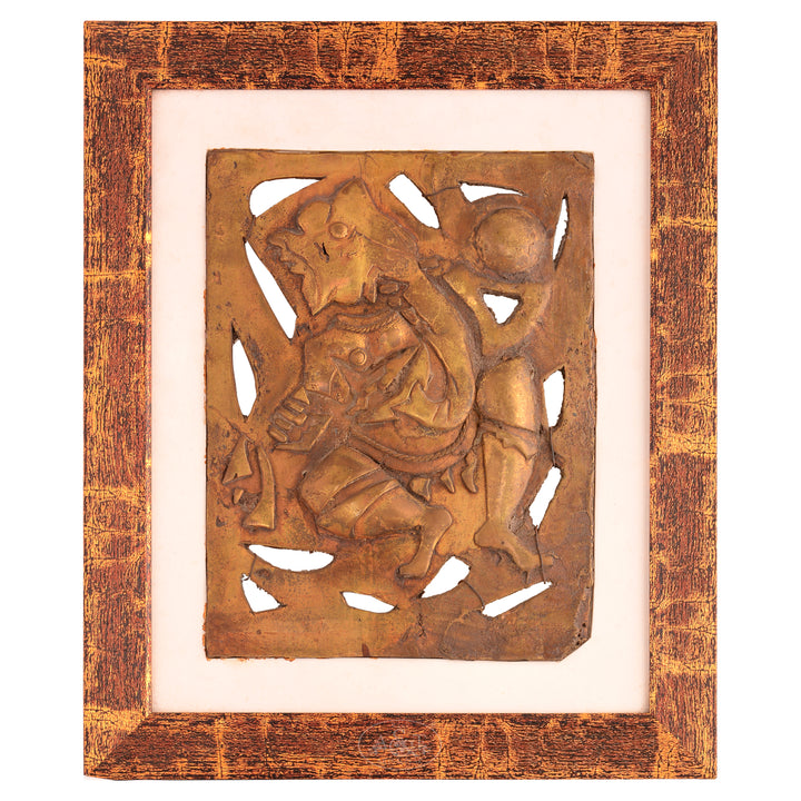 Metal Ganesh Panel (Dokra)