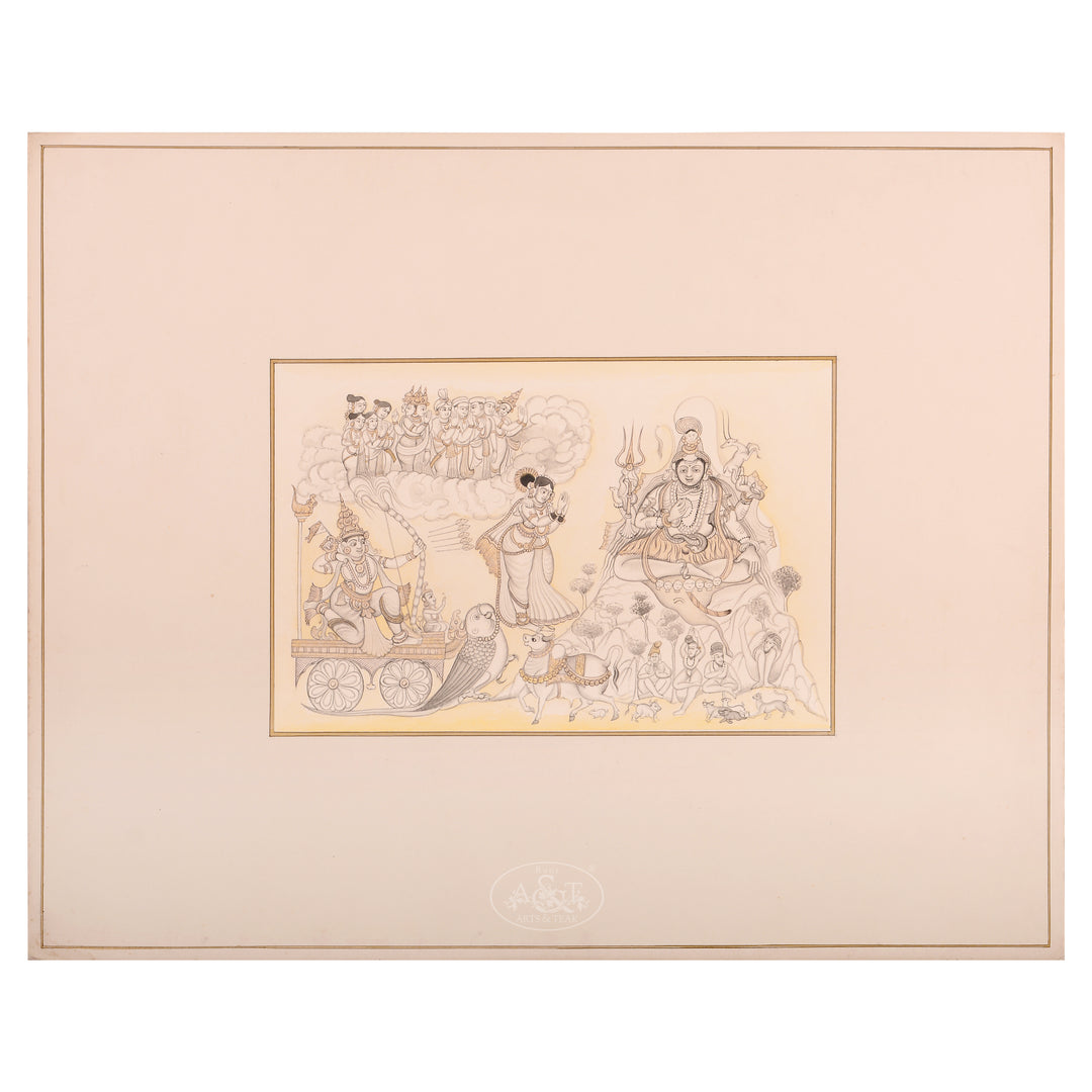 Painting on Paper - Rathi Kamdev