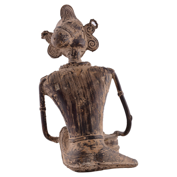 Bronze Tribal Woman Big (Dokra)