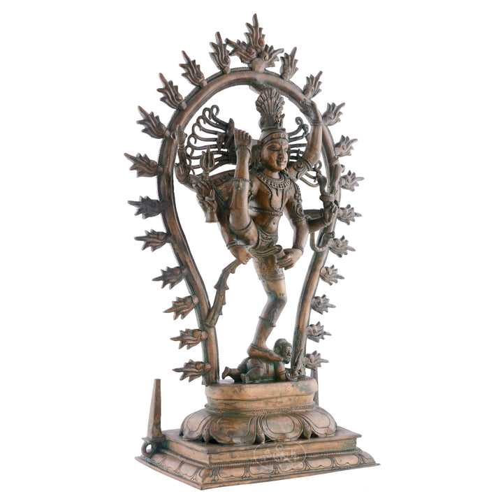 Bronze Urthava Thandav Shiva