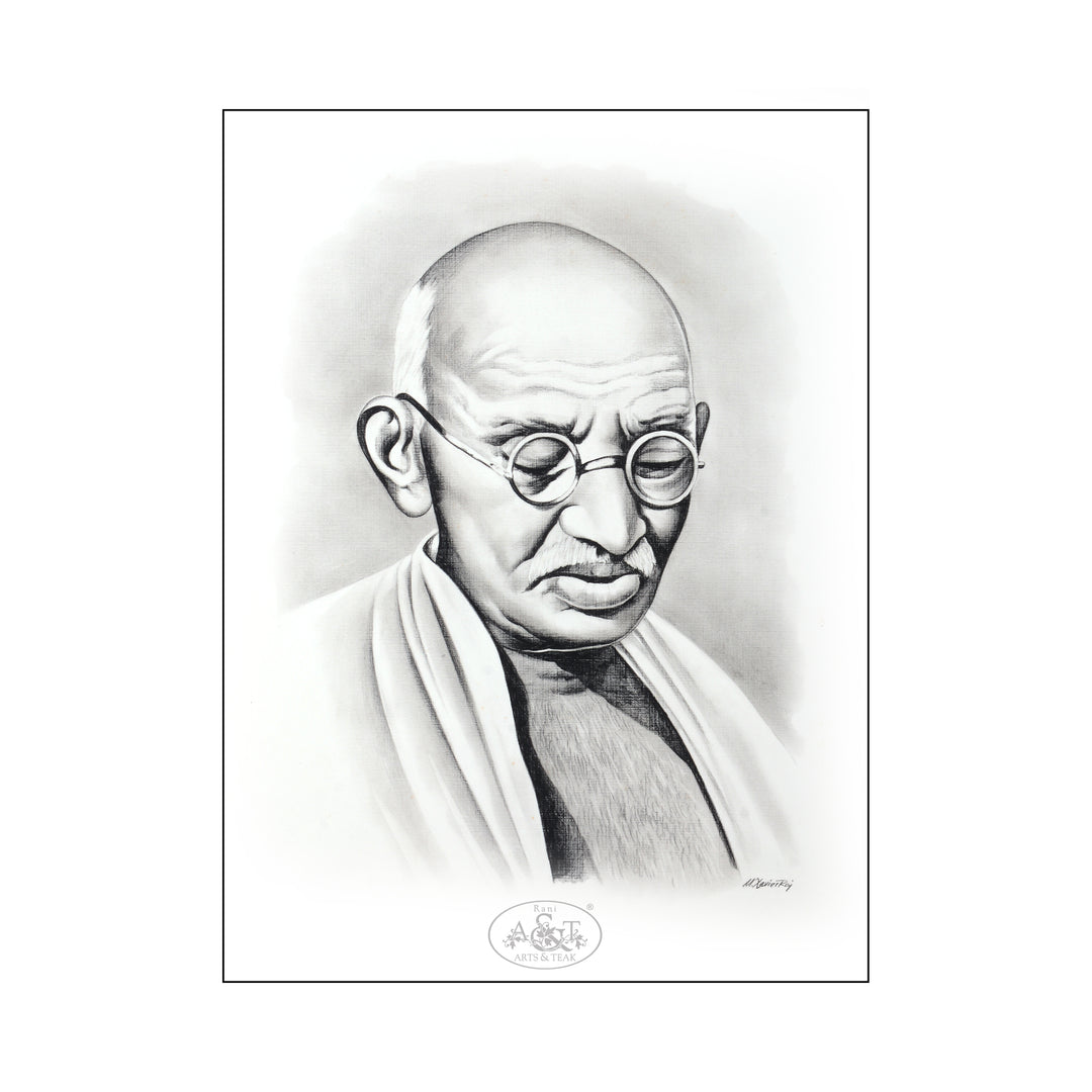 Mahatma Gandhi painting